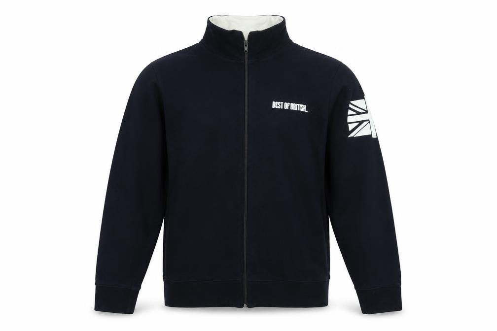 Burton Mens Blue Jacket Size M Zip - Best of British