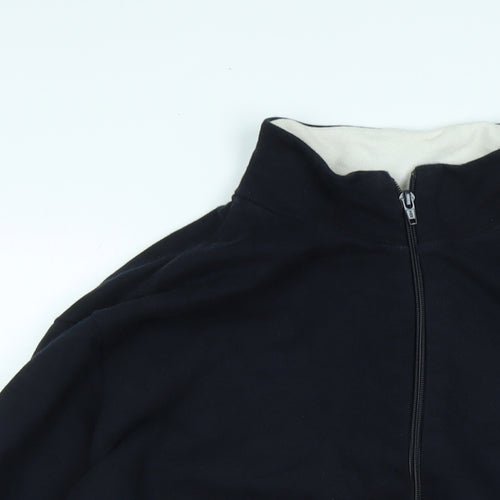 Burton Mens Blue Jacket Size M Zip - Best of British