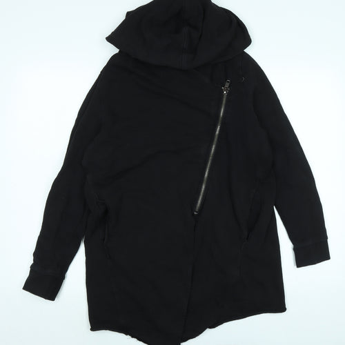 Divided Womens Black Jacket Size M Zip