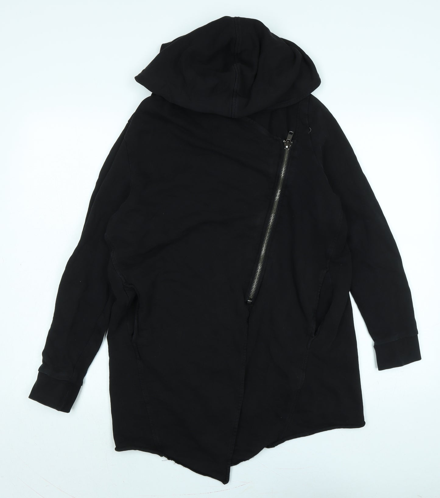 Divided Womens Black Jacket Size M Zip