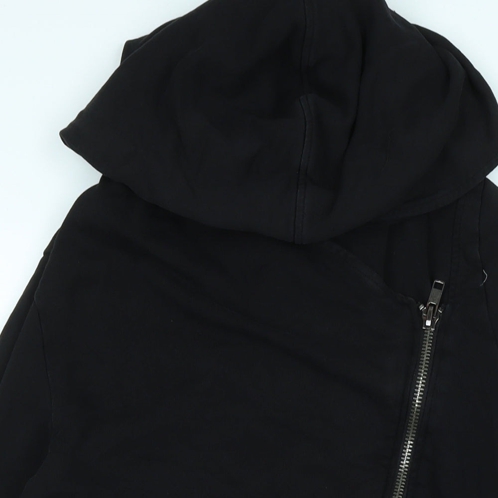 Divided Womens Black Jacket Size M Zip