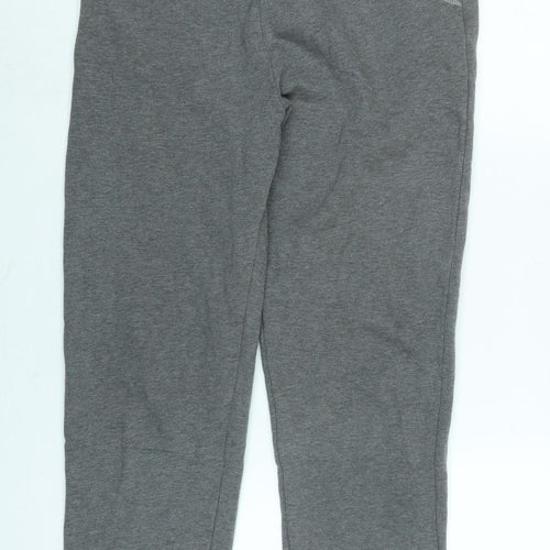 Marks and Spencer Boys Grey Polyester Jogger Trousers Size 13-14 Years L25 in Regular Tie - Disney / Mickey Mouse