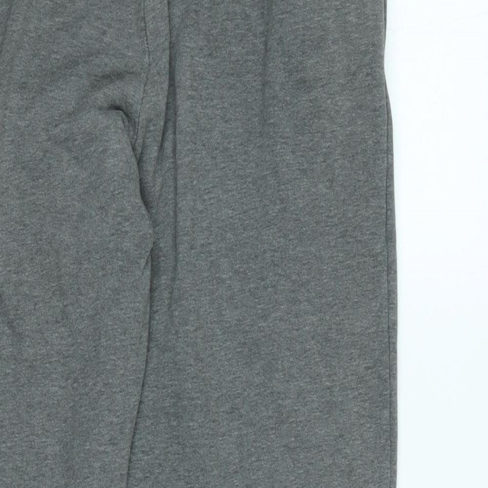 Marks and Spencer Boys Grey Polyester Jogger Trousers Size 13-14 Years L25 in Regular Tie - Disney / Mickey Mouse