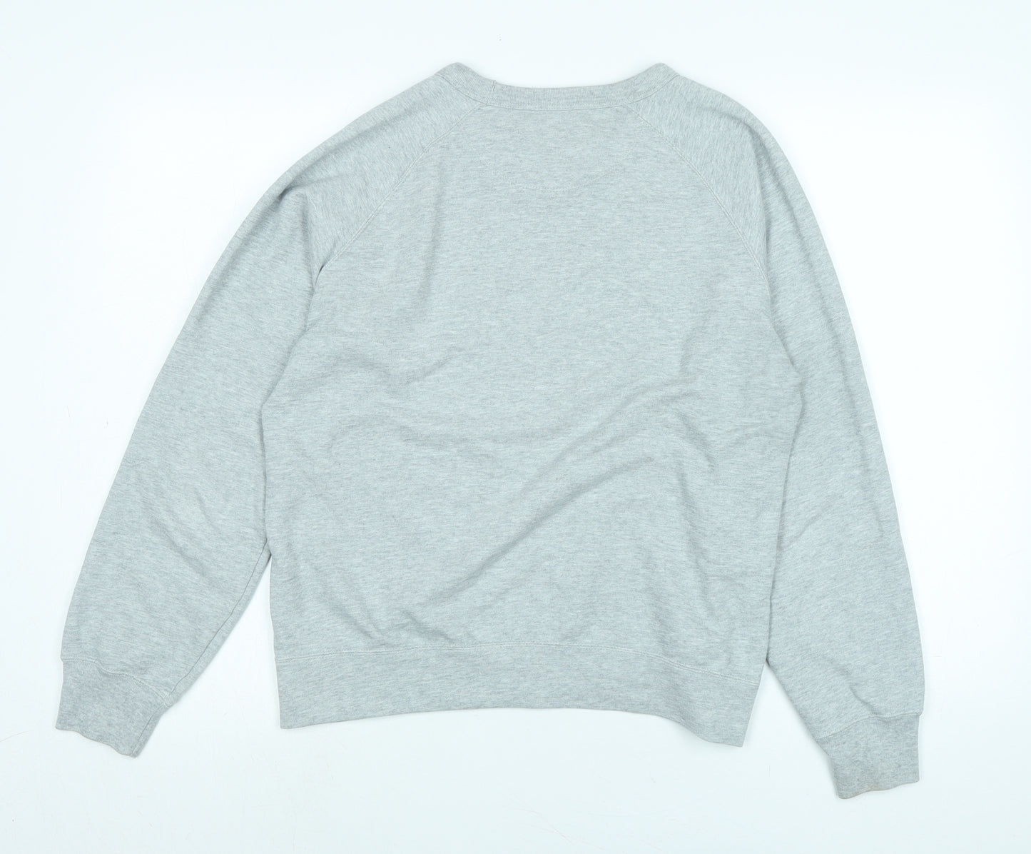 Uniqlo Womens Grey Polyester Pullover Sweatshirt Size S