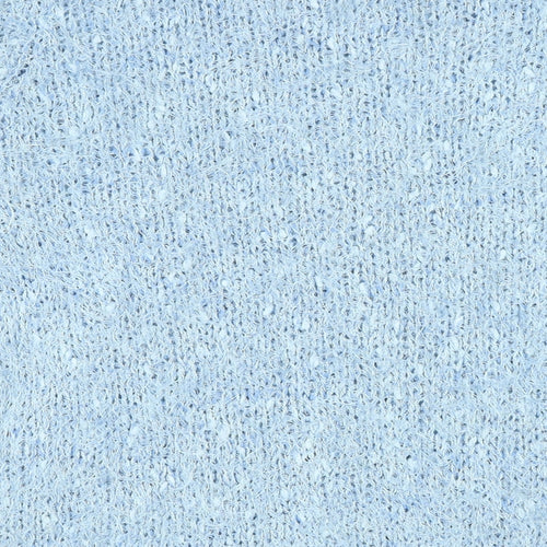 Marks and Spencer Womens Blue Scoop Neck Polyester Pullover Jumper Size 18