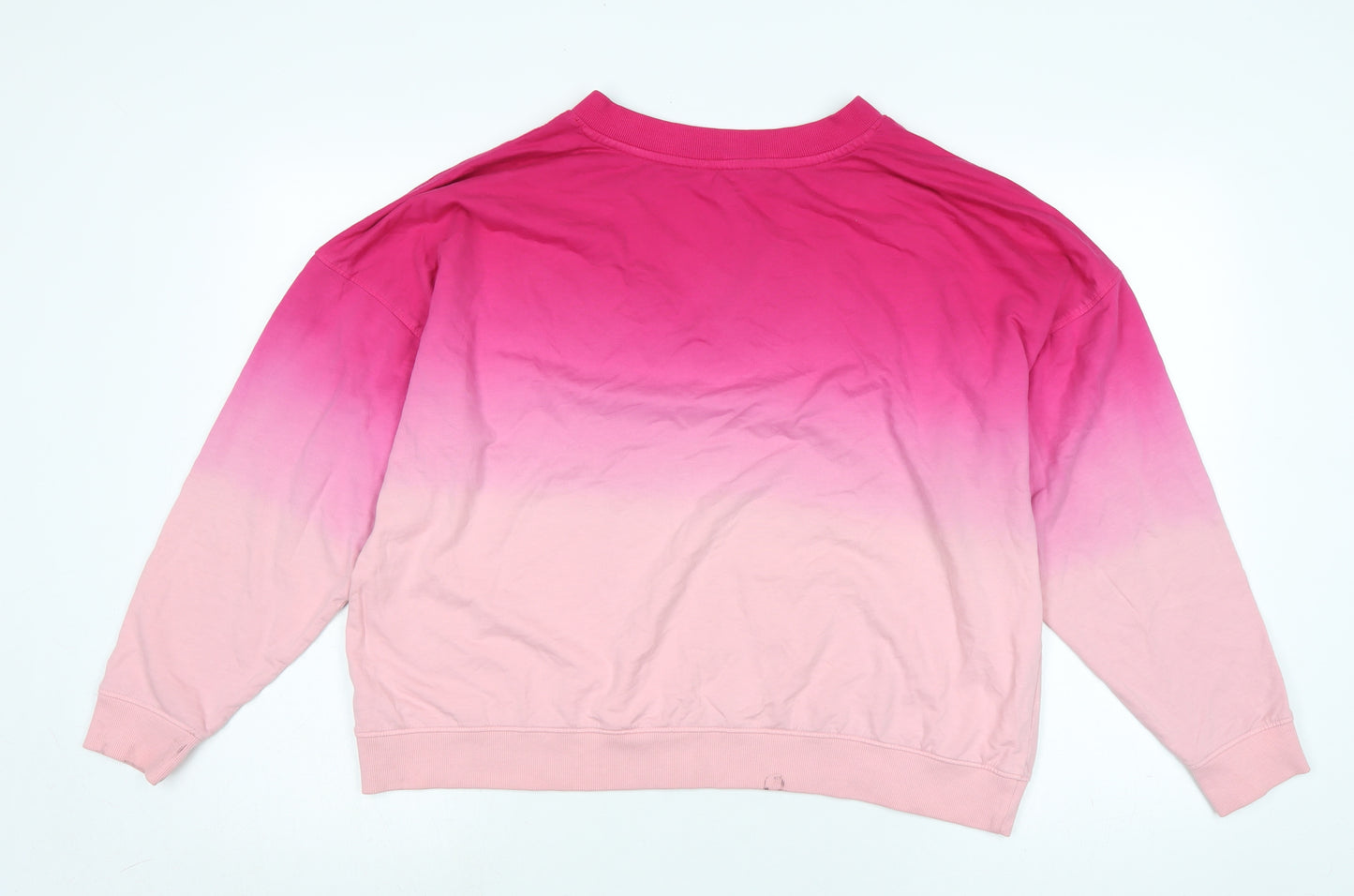 By Boutique Womens Pink Polyester Pullover Sweatshirt Size S