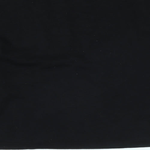 Pull&Bear Womens Black Polyester Pullover Sweatshirt Size L