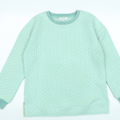 JD Williams Womens Green Polyester Pullover Sweatshirt Size 10