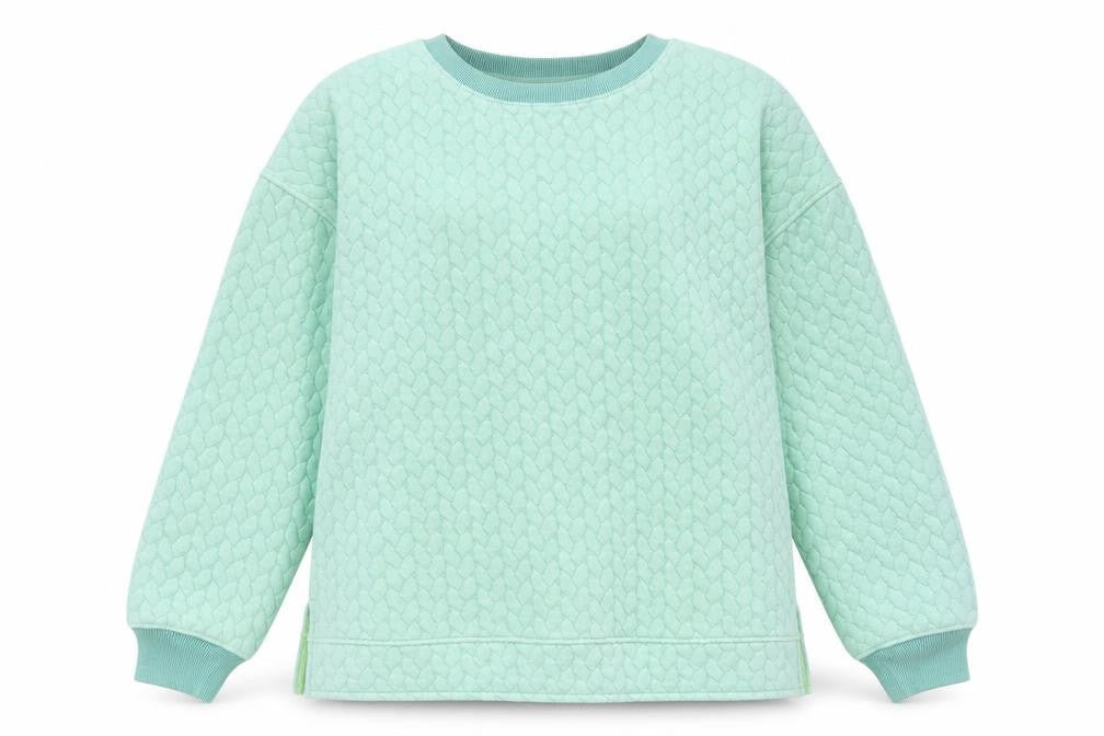 JD Williams Womens Green Polyester Pullover Sweatshirt Size 10