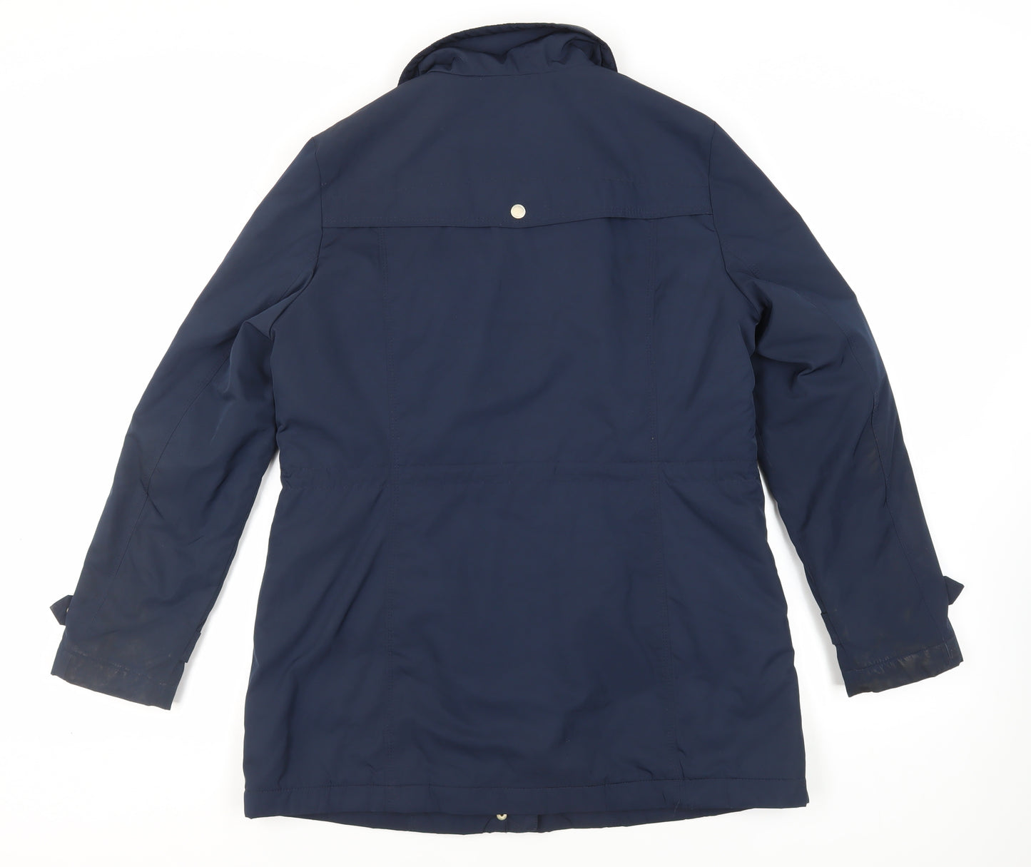 Marks and Spencer Womens Blue Jacket Size 12 Zip