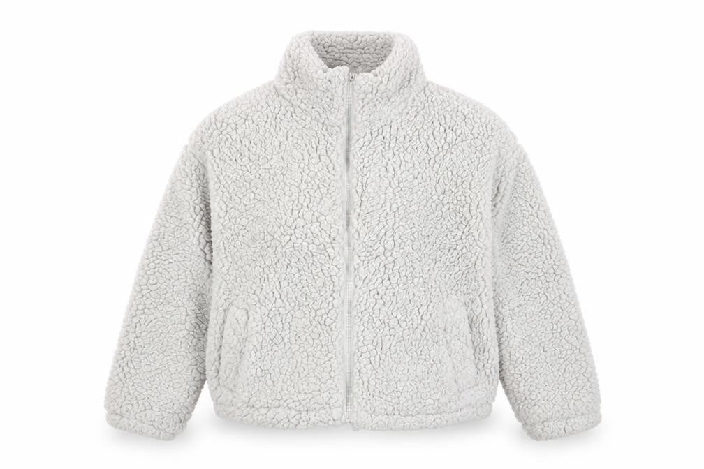 New Look Womens Grey Jacket Size S Zip