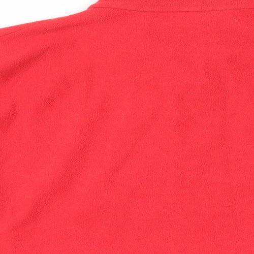 Marks and Spencer Womens Red Jacket Size 22 Zip - Pockets