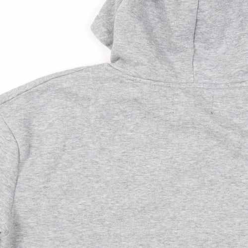 Pieces Womens Grey Cotton Pullover Hoodie Size XS Pullover
