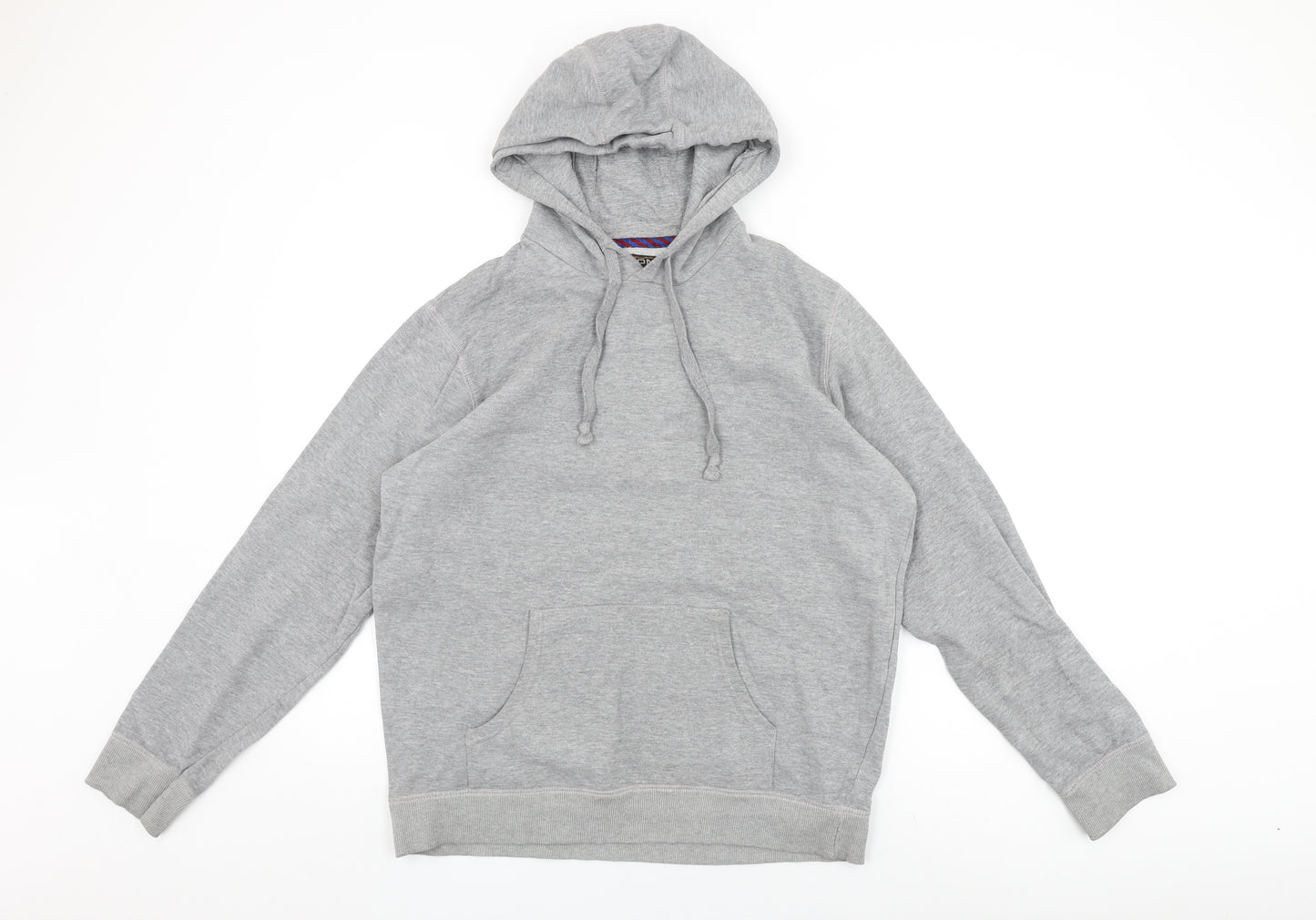 Burton Mens Grey Cotton Pullover Hoodie Size L