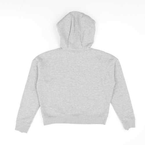 EBRU EVRIM Womens Grey Cotton Pullover Hoodie Size S Pullover - Activewear