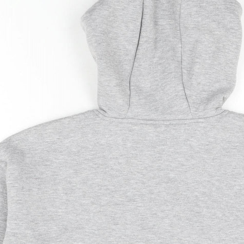 EBRU EVRIM Womens Grey Cotton Pullover Hoodie Size S Pullover - Activewear