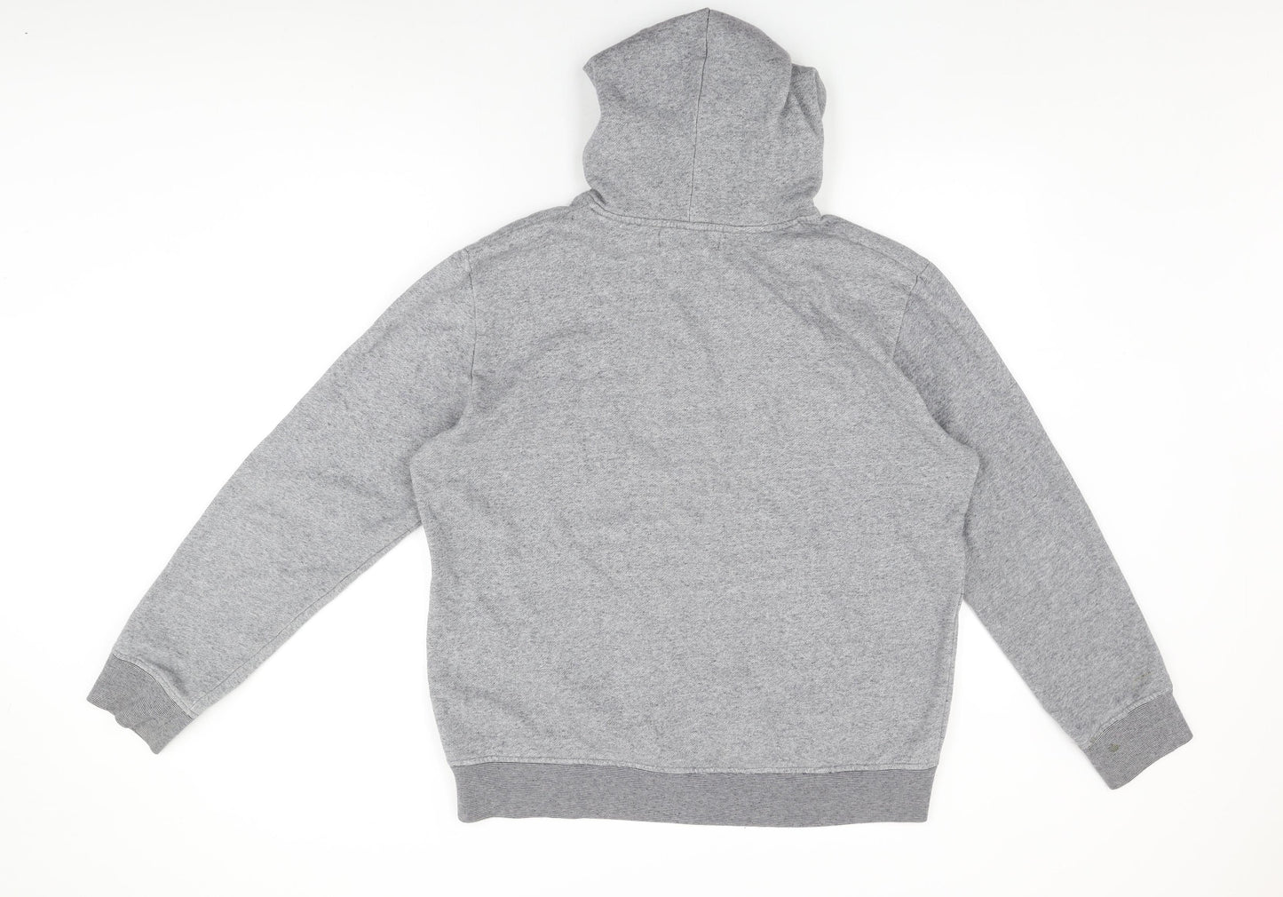 H&M Mens Grey Cotton Pullover Hoodie Size L - OR, U.S