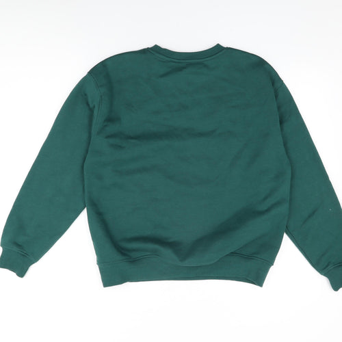 Dunnes Womens Green Cotton Pullover Sweatshirt Size S Pullover - Montana