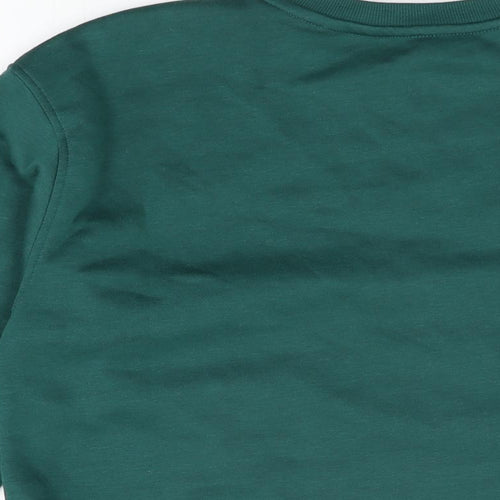Dunnes Womens Green Cotton Pullover Sweatshirt Size S Pullover - Montana