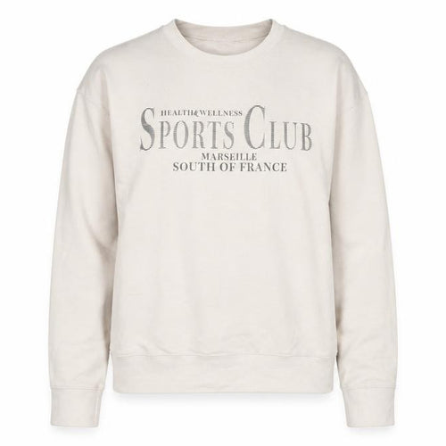 Nasty Gal Womens Beige Cotton Pullover Sweatshirt Size M Pullover - Sports Club