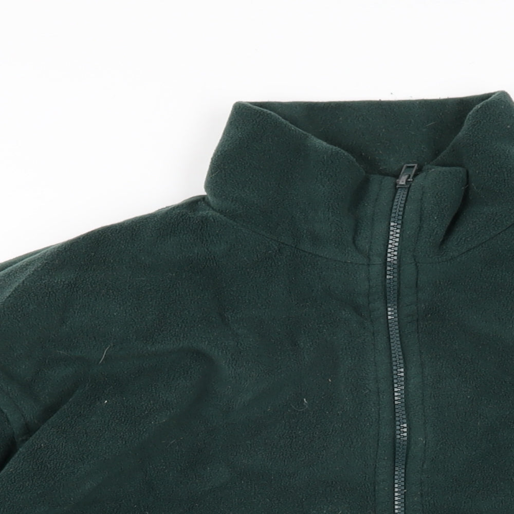 Goose and Gander Mens Green Polyester Full Zip Sweatshirt Size XL