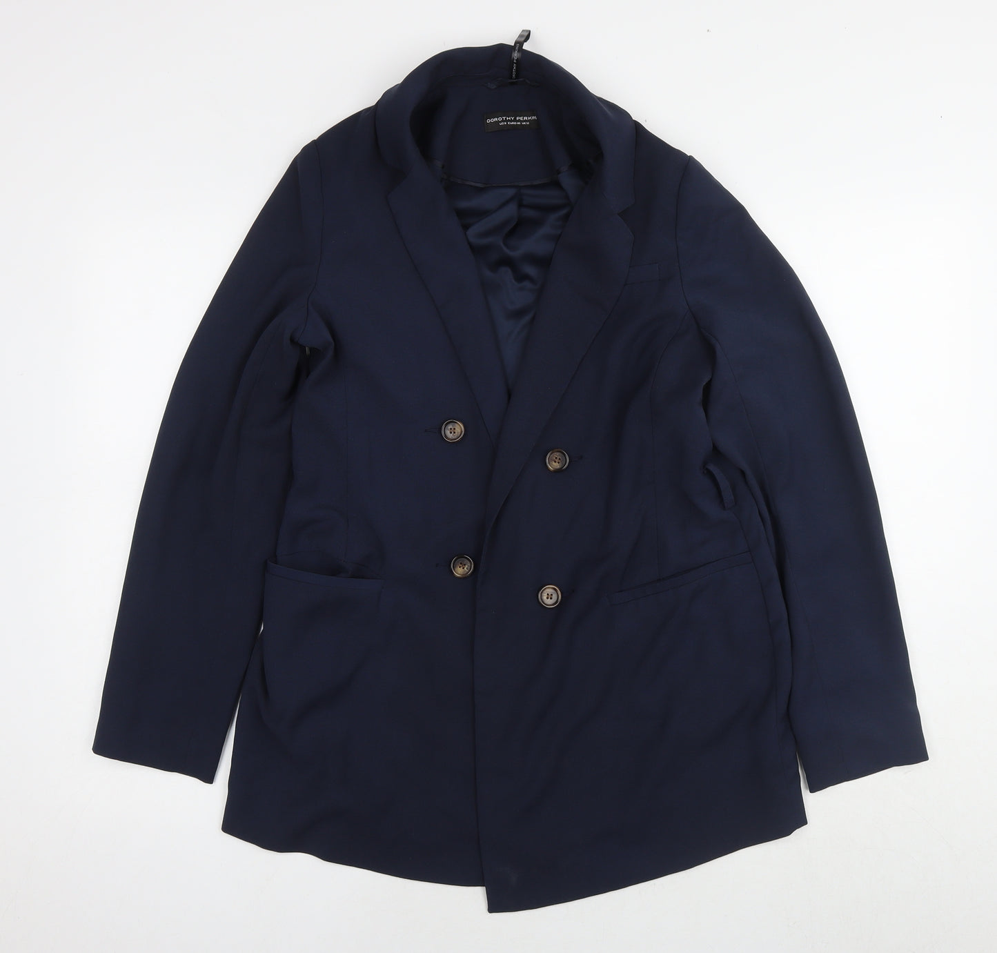 Dorothy Perkins Womens Blue Kimono Blazer Size 12