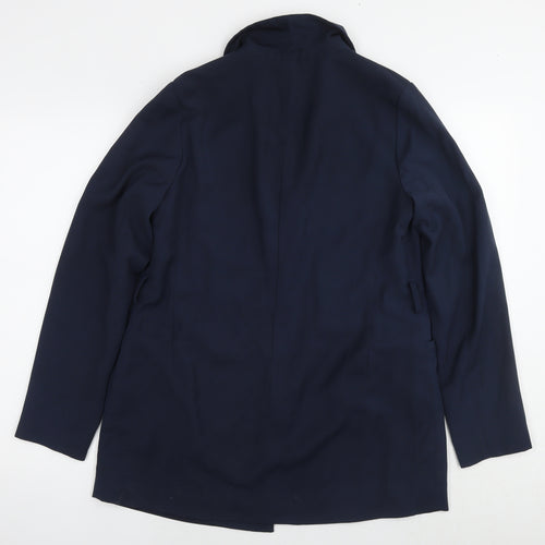Dorothy Perkins Womens Blue Kimono Blazer Size 12