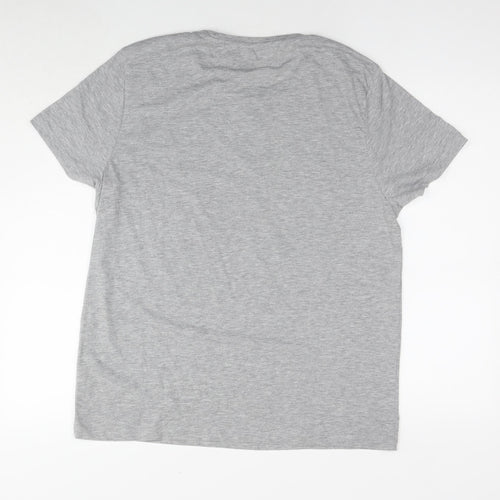 ASOS Mens Grey Polyester T-Shirt Size XL Round Neck - Pacific Trading Company Wave