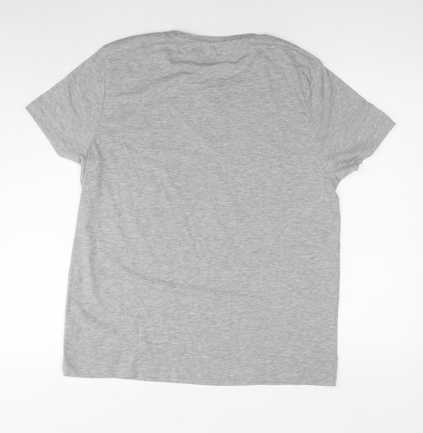 ASOS Mens Grey Polyester T-Shirt Size XL Round Neck - Pacific Trading Company Wave