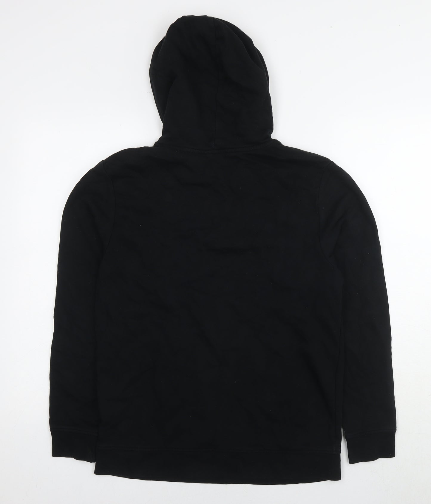 H&M Girls Black Cotton Pullover Hoodie Size 15 Years Pullover