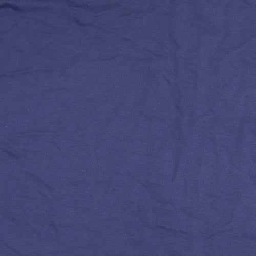 Yours Womens Blue Cotton Pullover Sweatshirt Size 26 Pullover - Tunic Size 26-28