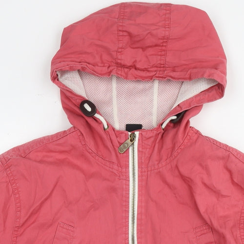 Cotton Traders Womens Pink Jacket Size M Zip