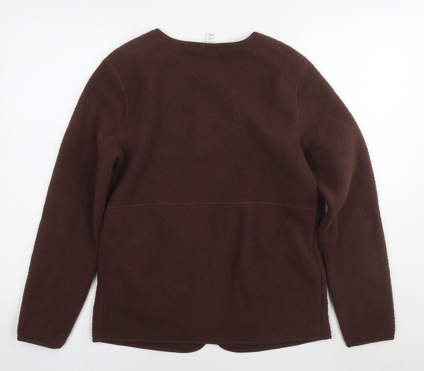 Marks and Spencer Womens Brown Jacket Size XS Zip