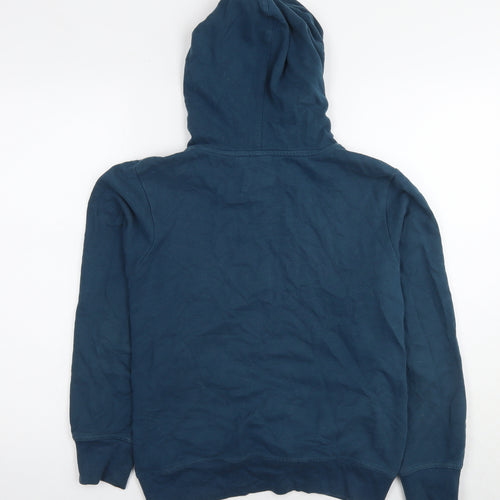 H&M Boys Blue Cotton Pullover Hoodie Size 10-11 Years Pullover - Age 10-12 Years 36 Goods