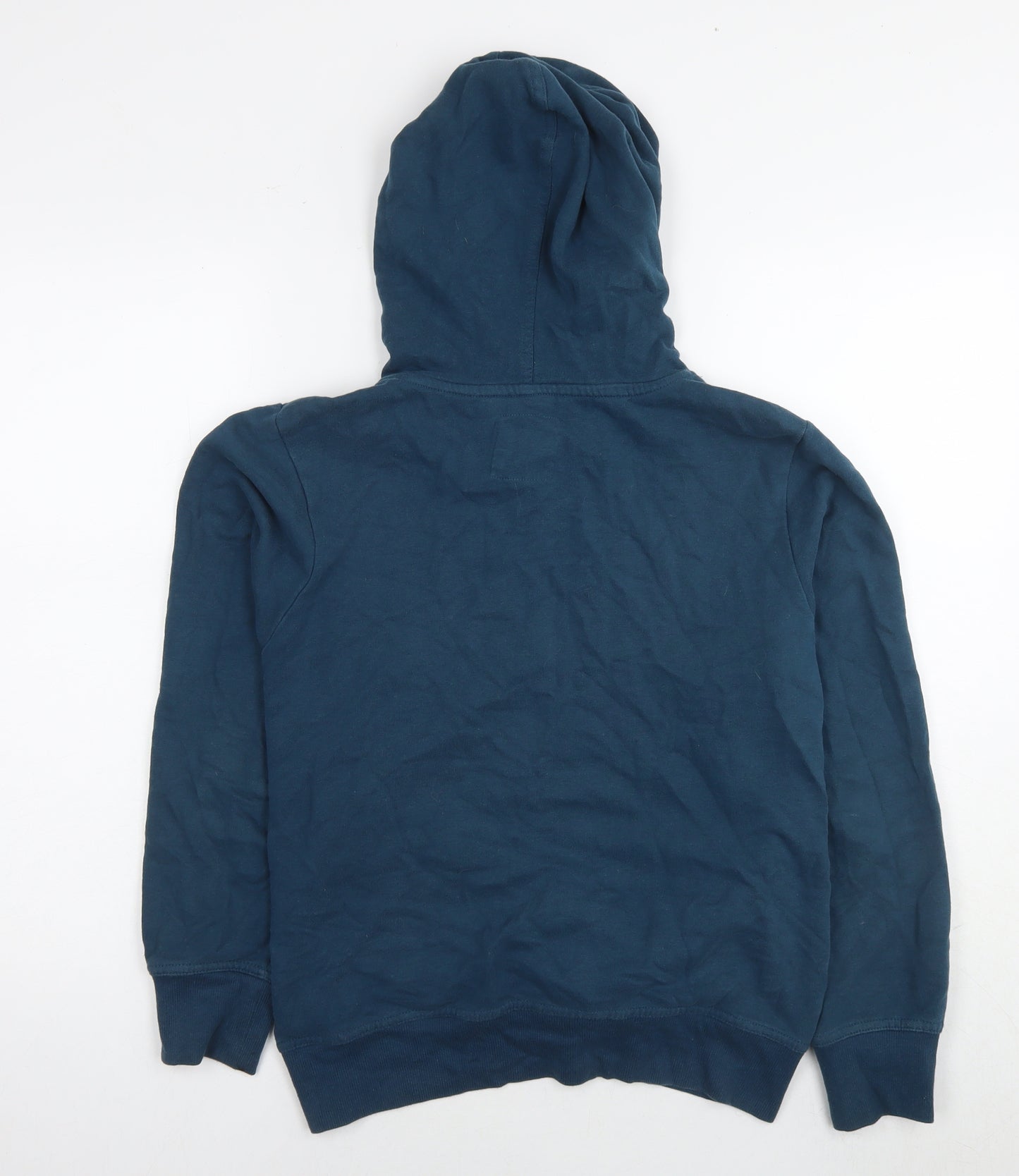 H&M Boys Blue Cotton Pullover Hoodie Size 10-11 Years Pullover - Age 10-12 Years 36 Goods