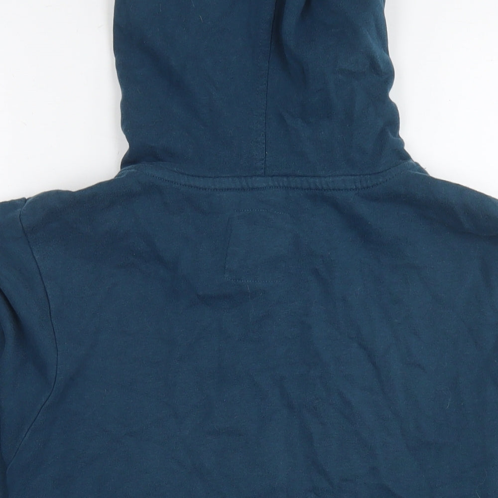 H&M Boys Blue Cotton Pullover Hoodie Size 10-11 Years Pullover - Age 10-12 Years 36 Goods