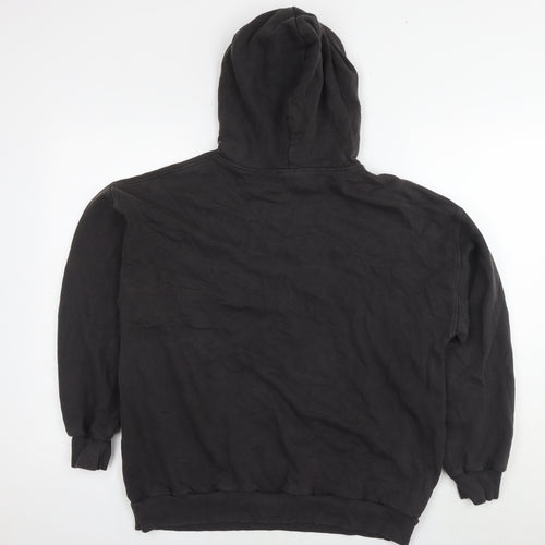 Pull&Bear Womens Brown Cotton Pullover Hoodie Size S Pullover - Kind Mood Flower