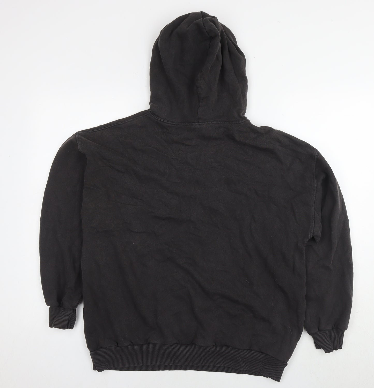Pull&Bear Womens Brown Cotton Pullover Hoodie Size S Pullover - Kind Mood Flower
