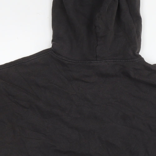 Pull&Bear Womens Brown Cotton Pullover Hoodie Size S Pullover - Kind Mood Flower