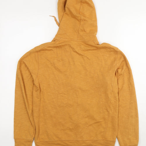 Uniqlo Womens Brown Cotton Full Zip Hoodie Size XS Zip