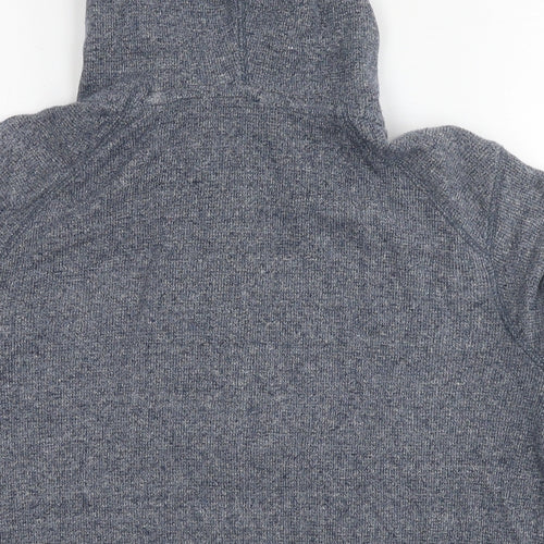 NEXT Womens Blue Cotton Full Zip Hoodie Size 8 Zip