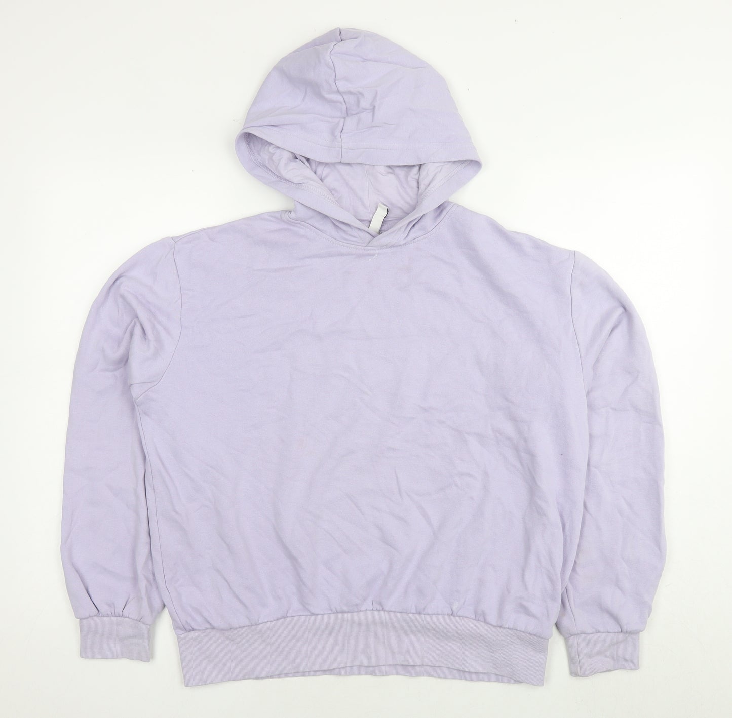 Divided by H&M Womens Purple Cotton Pullover Sweatshirt Size S Pullover