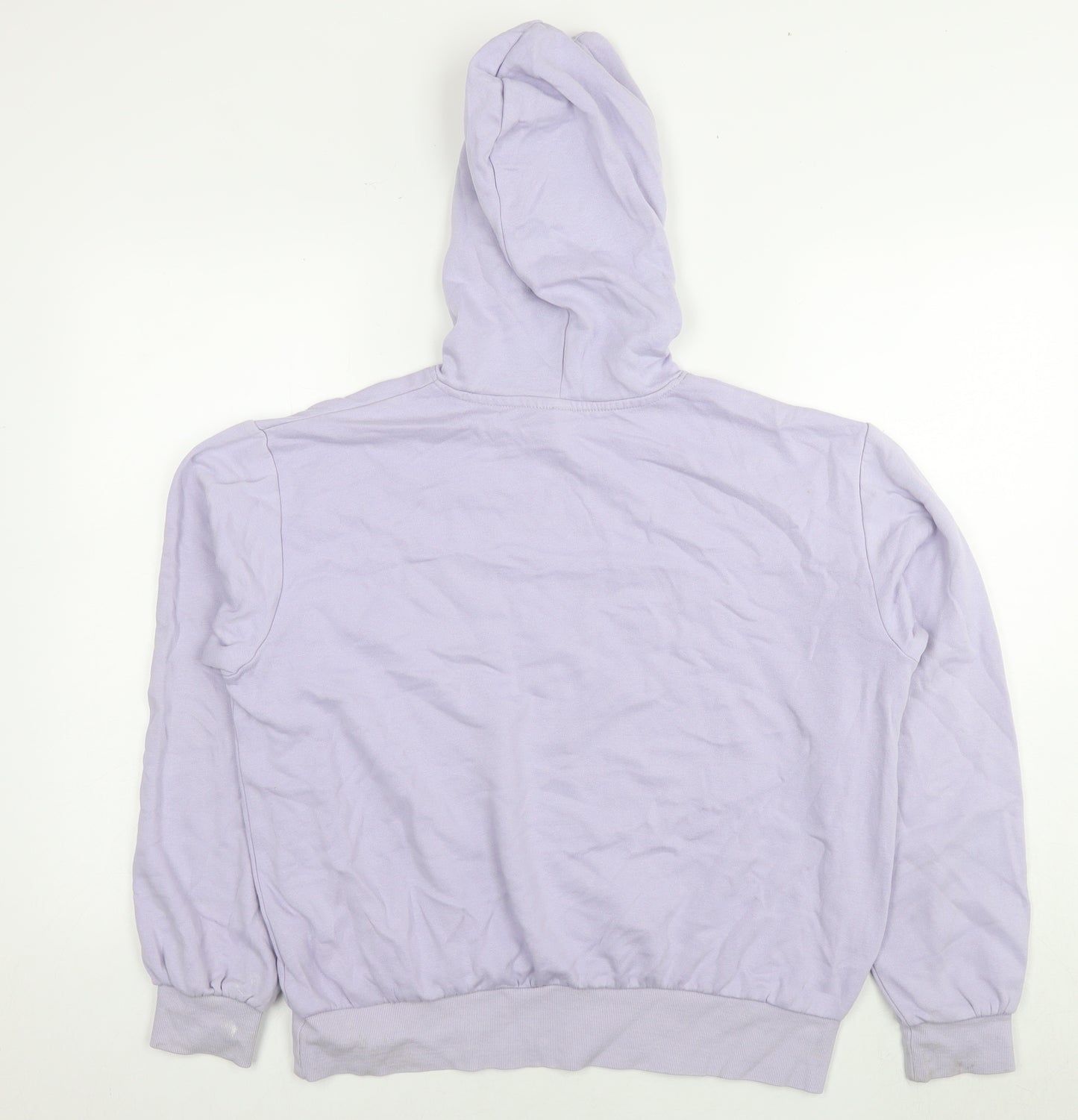 Divided by H&M Womens Purple Cotton Pullover Sweatshirt Size S Pullover