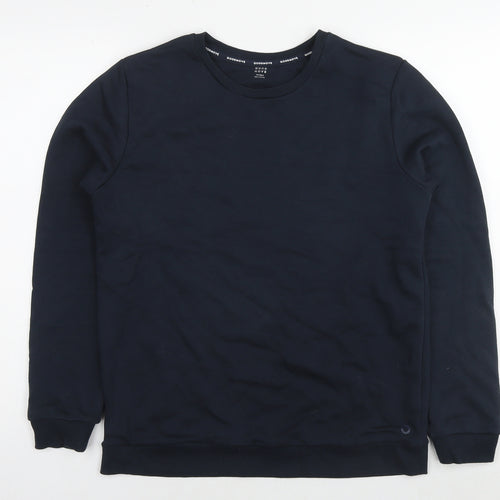 GOODMOVE Boys Blue Cotton Pullover Sweatshirt Size 14-15 Years Pullover