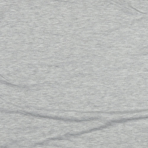 New Girl Order Womens Grey Polyester Pullover Sweatshirt Size 8 Pullover - Tunic Logo