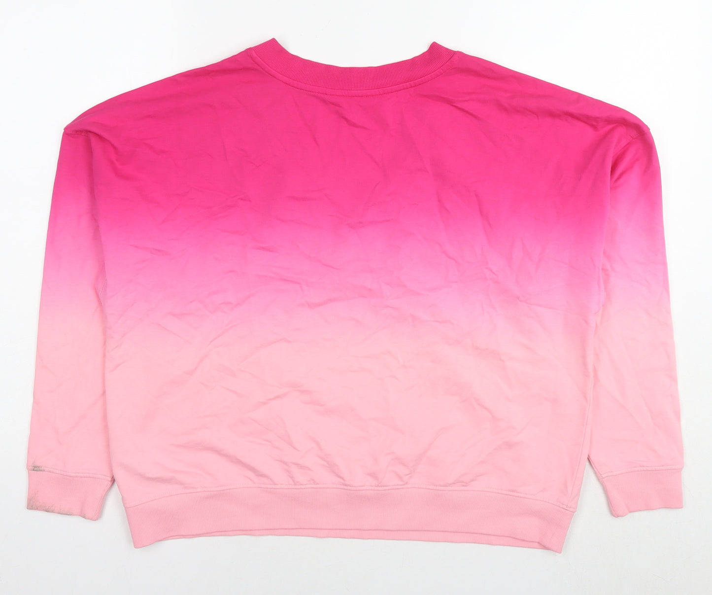 Botique Womens Pink Cotton Pullover Sweatshirt Size XS Pullover
