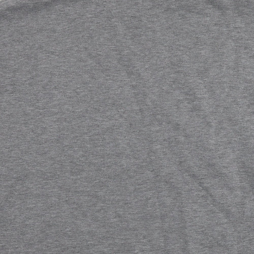 Zara Womens Grey Polyester Pullover Sweatshirt Size S Pullover