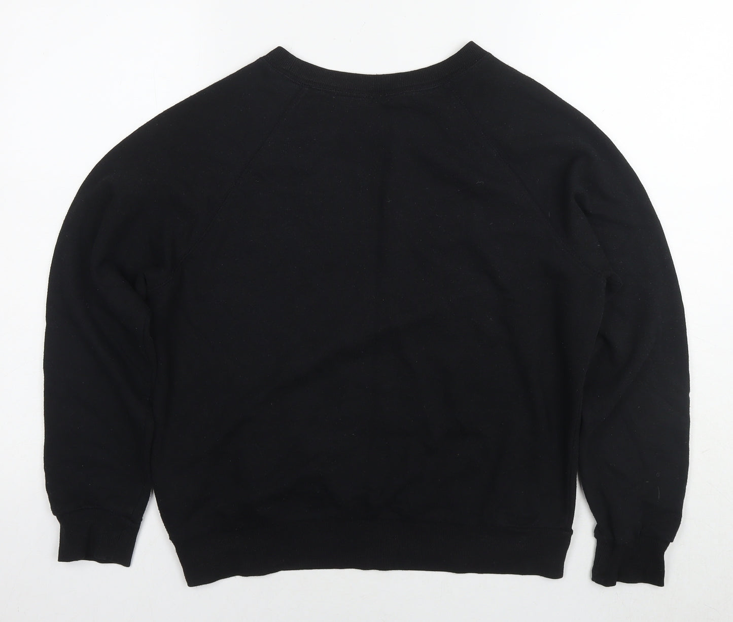 Divided by H&M Womens Black Polyester Pullover Sweatshirt Size M Pullover