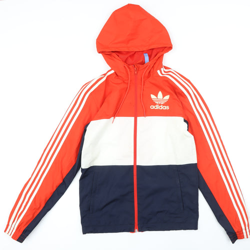 addias Mens Multicoloured Jacket Size XS Zip