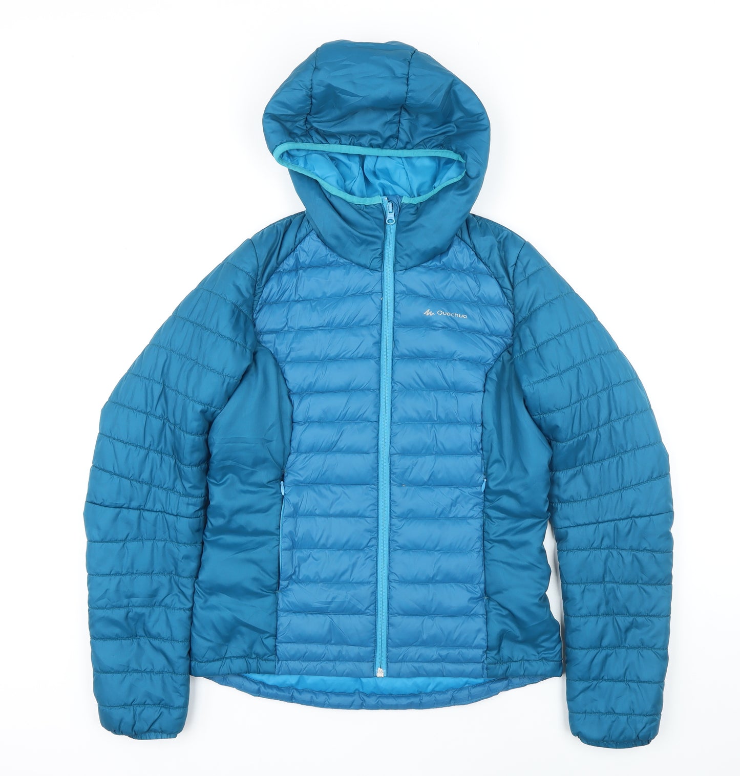 DECATHLON Womens Blue Jacket Coat Size XS Zip